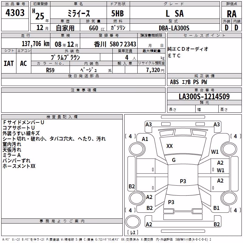 DAIHATSU MIRA E:S
