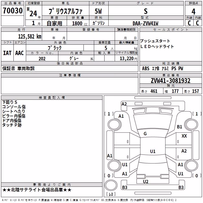 TOYOTA PRIUS ALPHA