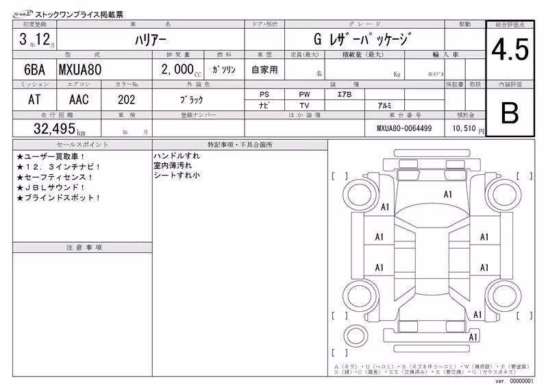 TOYOTA HARRIER