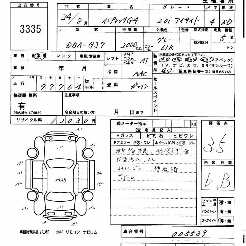 SUBARU IMPREZA