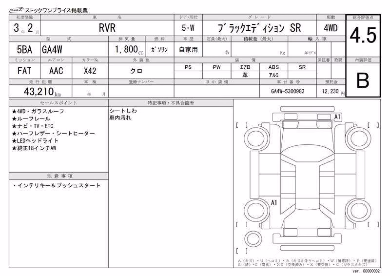 MITSUBISHI RVR