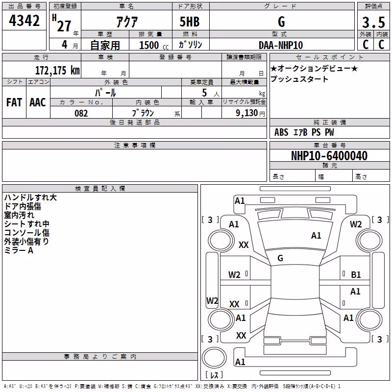 TOYOTA AQUA