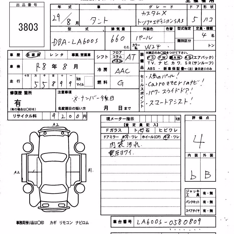 DAIHATSU TANTO