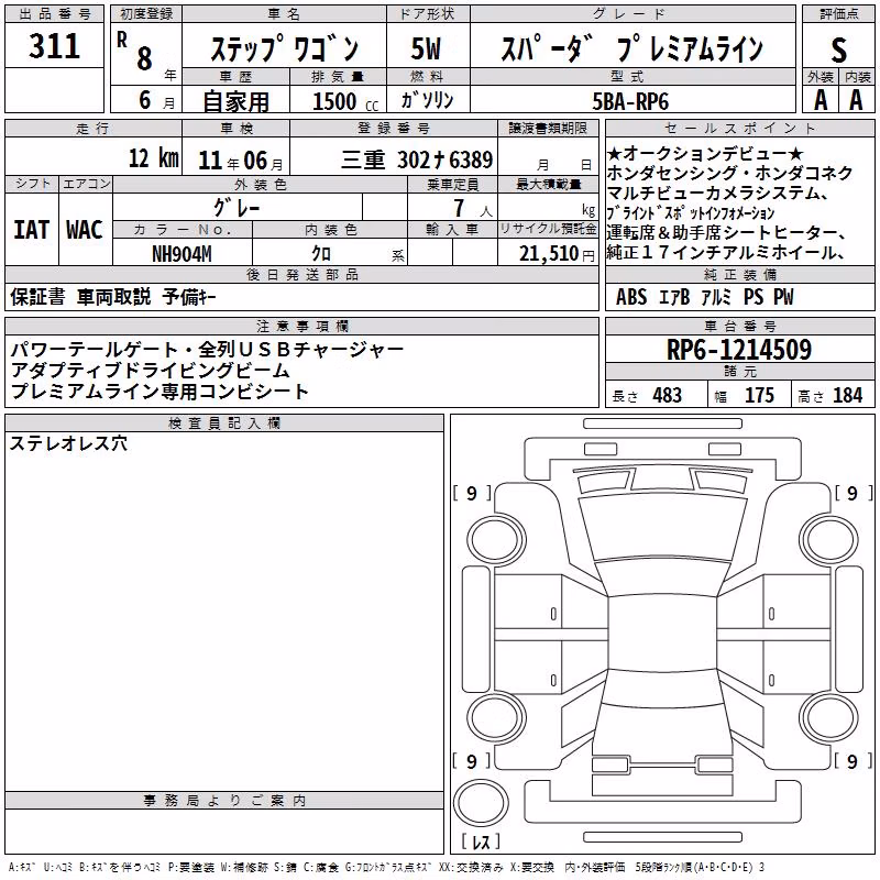 HONDA STEPWGN