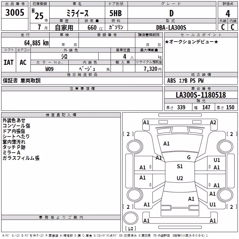 DAIHATSU MIRA E:S