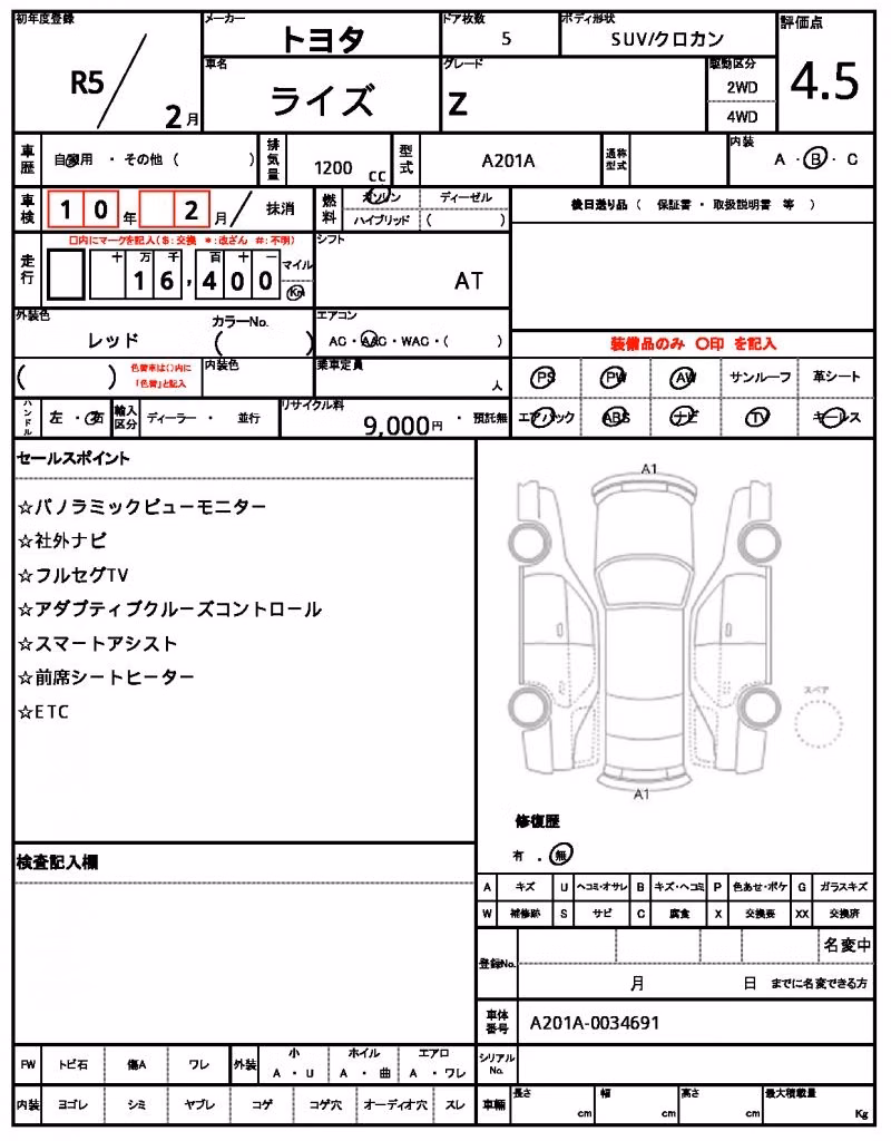 TOYOTA RAIZE