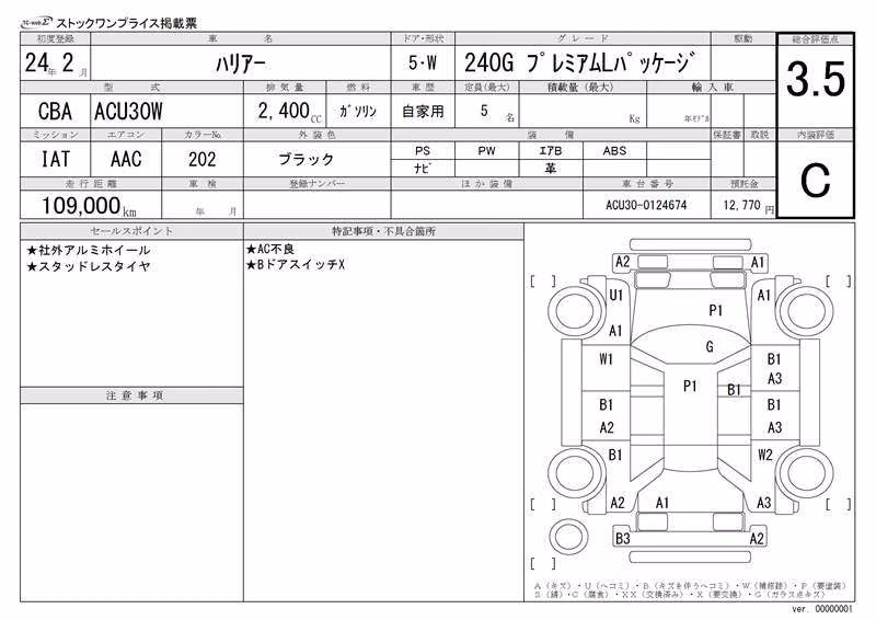TOYOTA HARRIER
