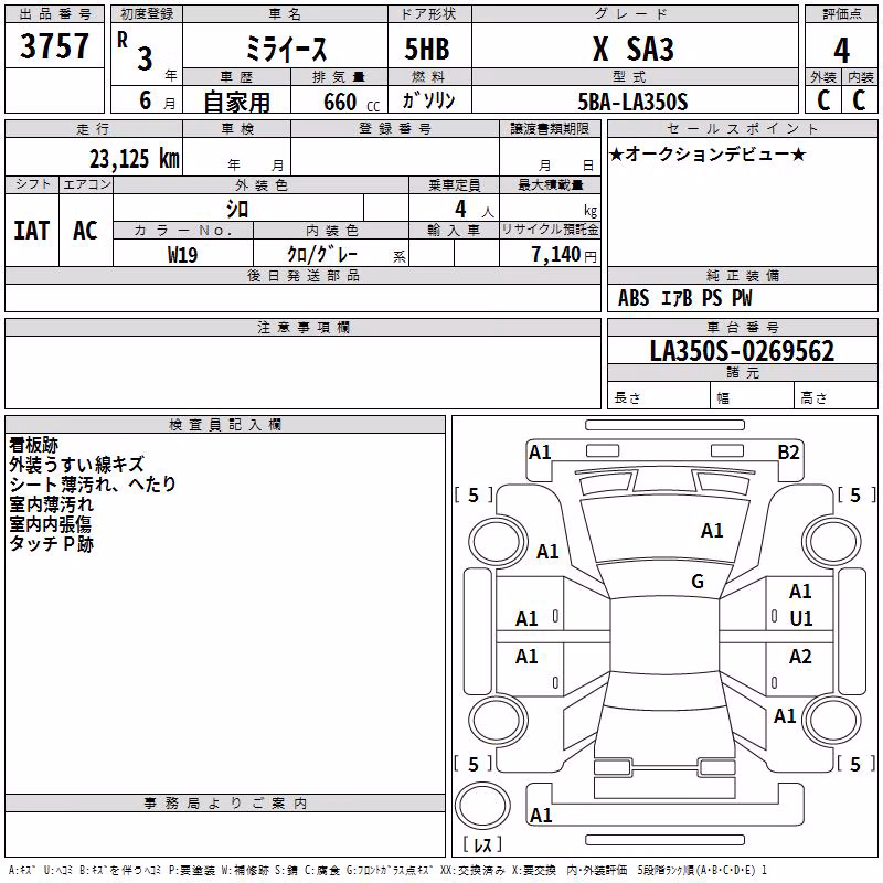 DAIHATSU MIRA E:S