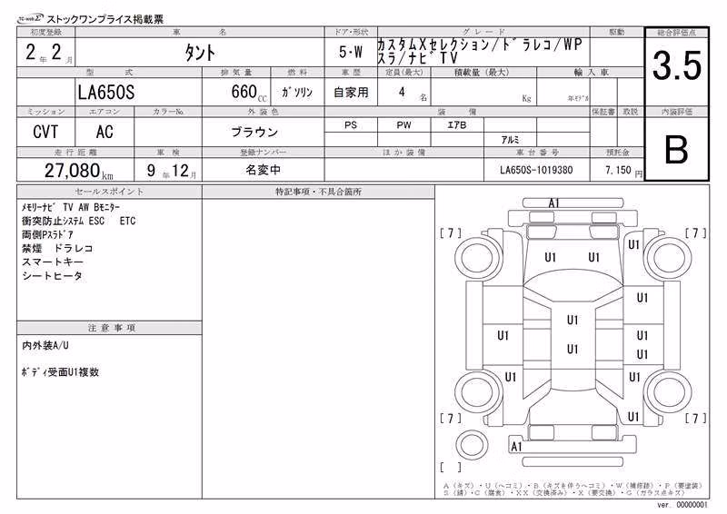 DAIHATSU TANTO