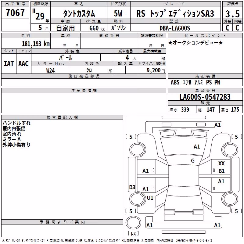 DAIHATSU TANTO
