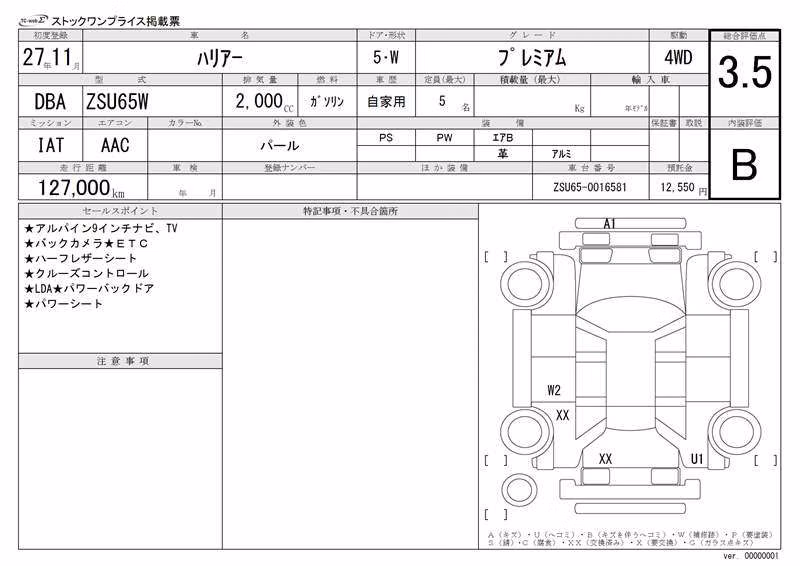 TOYOTA HARRIER