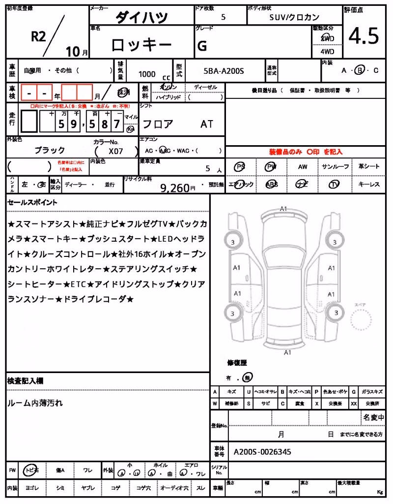DAIHATSU ROCKY