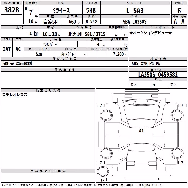 DAIHATSU MIRA E:S