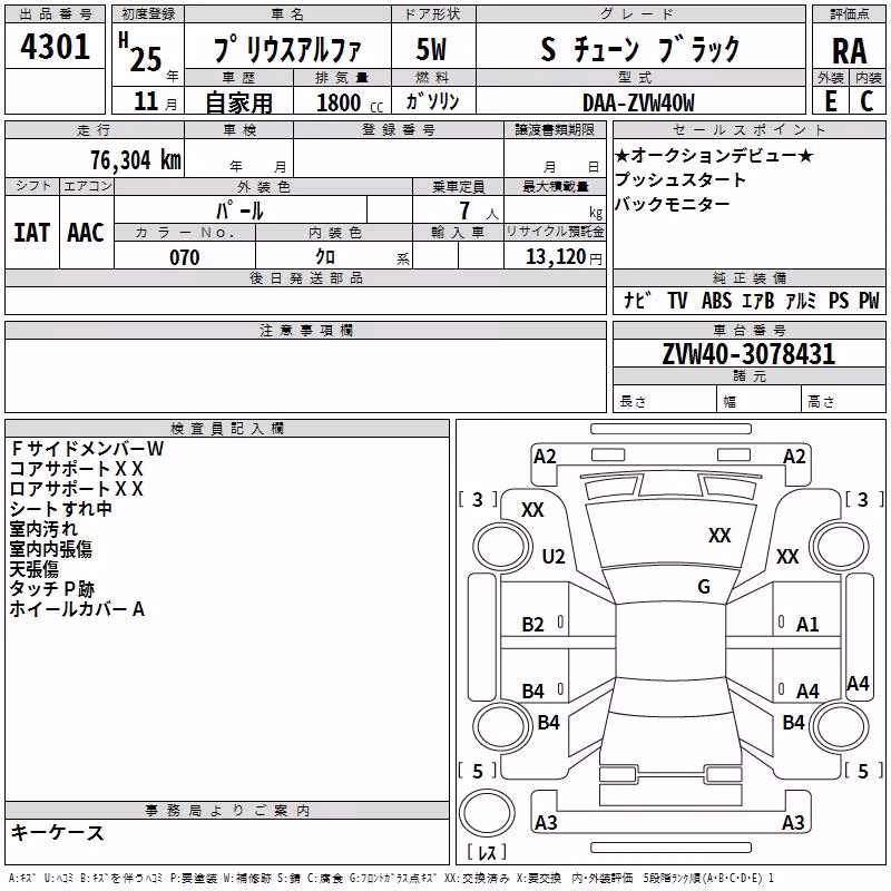 TOYOTA PRIUS ALPHA