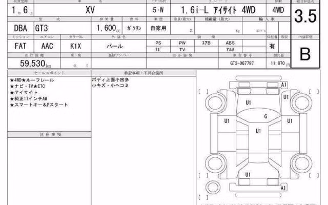 SUBARU XV