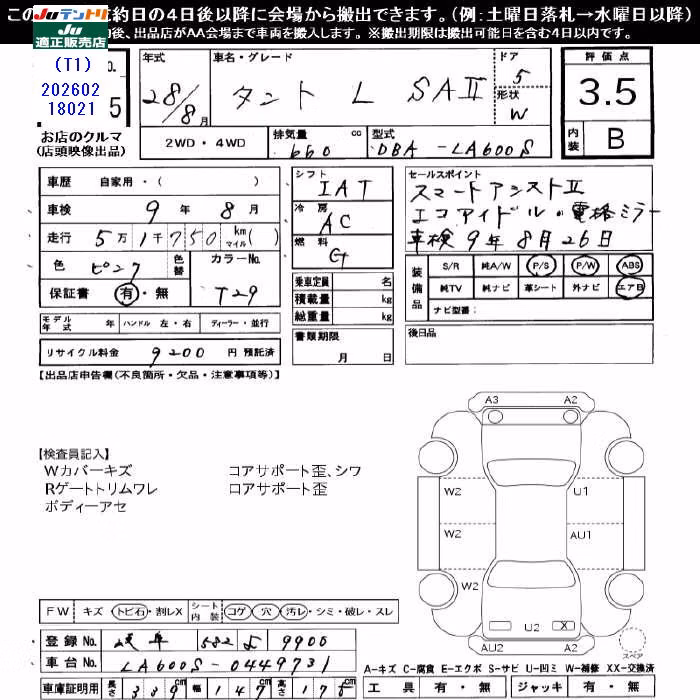DAIHATSU TANTO