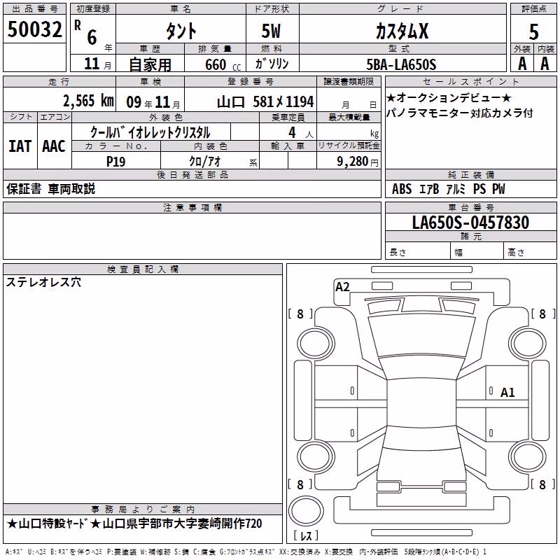DAIHATSU TANTO