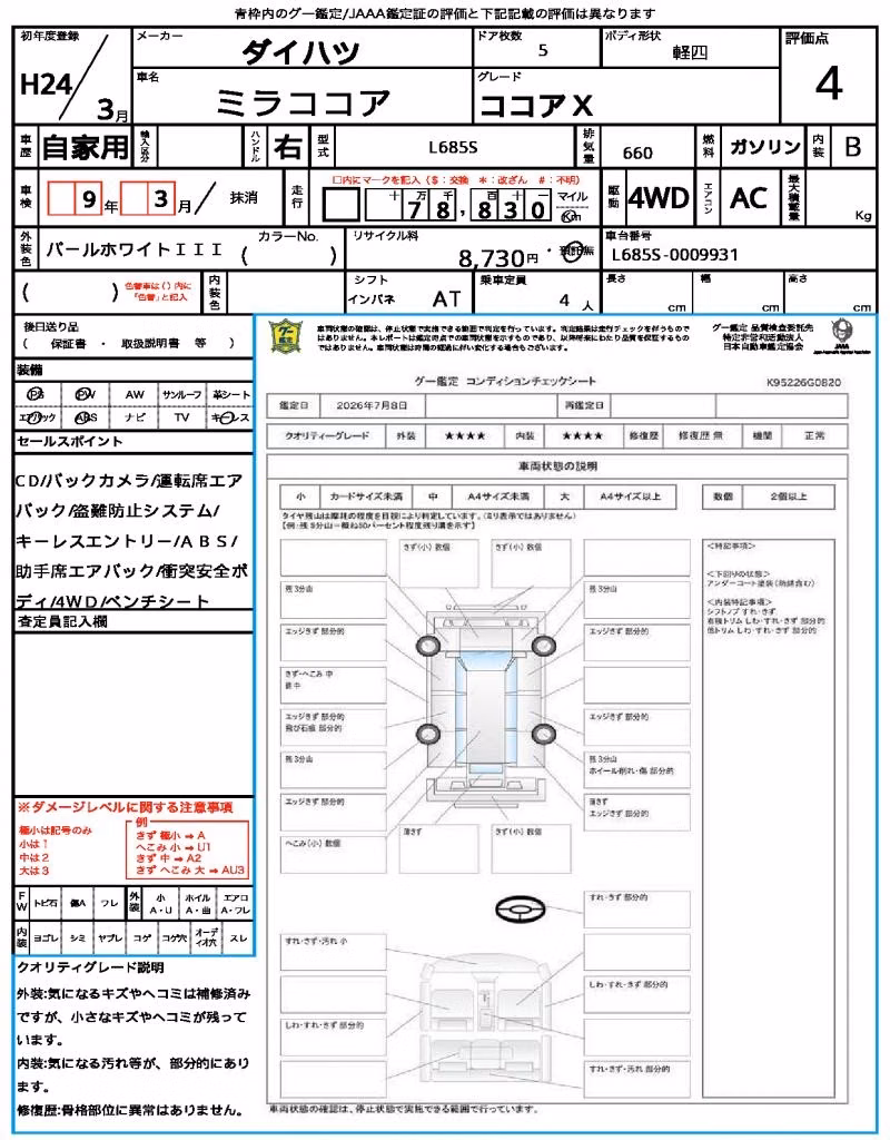 DAIHATSU MIRA COCOA