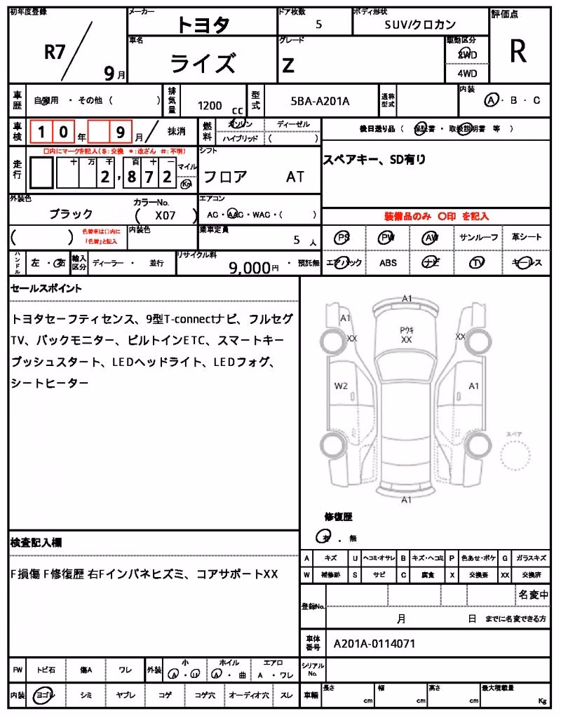 TOYOTA RAIZE