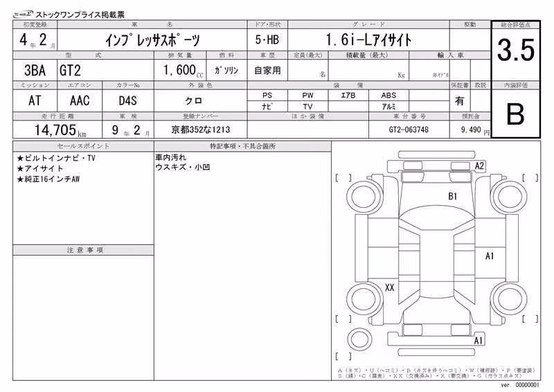 SUBARU IMPREZA
