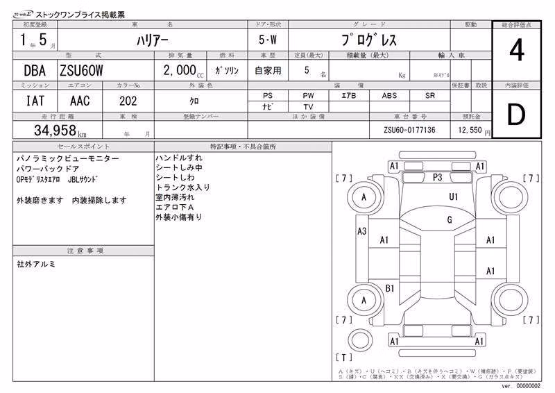 TOYOTA HARRIER