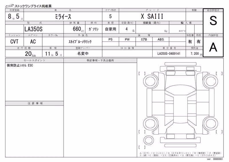 DAIHATSU MIRA E:S