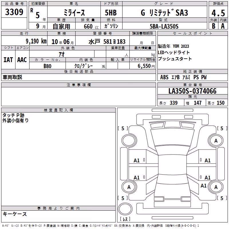 DAIHATSU MIRA E:S