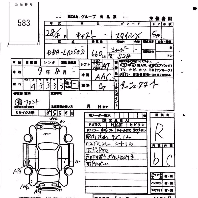 DAIHATSU CAST