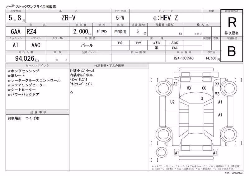 HONDA ZR-V