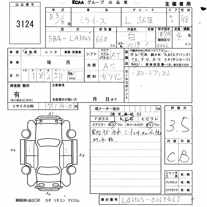 DAIHATSU MIRA E:S