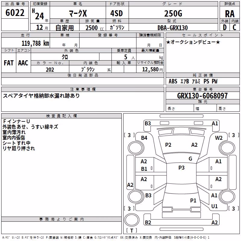 TOYOTA MARK X