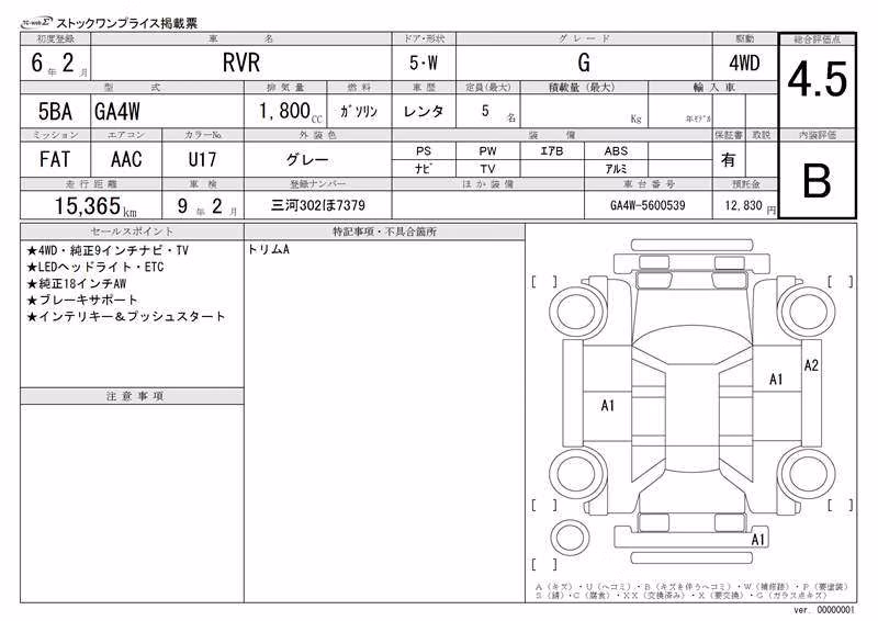 MITSUBISHI RVR