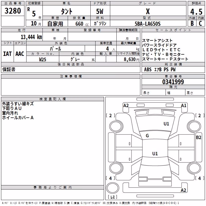 DAIHATSU TANTO