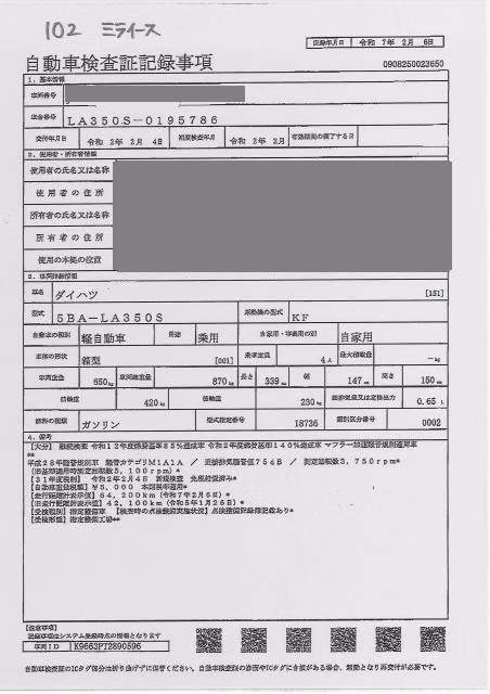 DAIHATSU MIRA E:S
