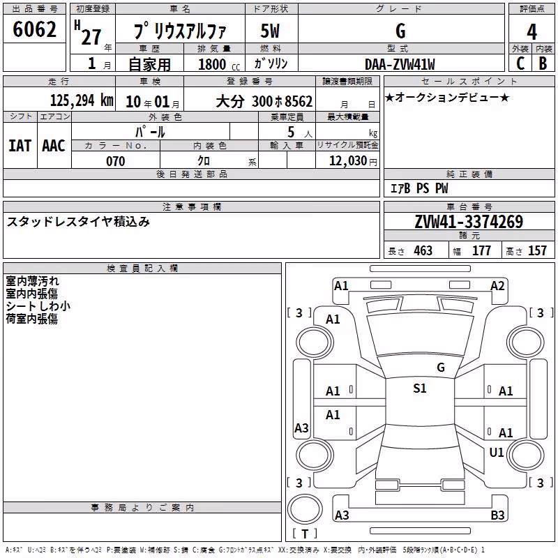 TOYOTA PRIUS ALPHA