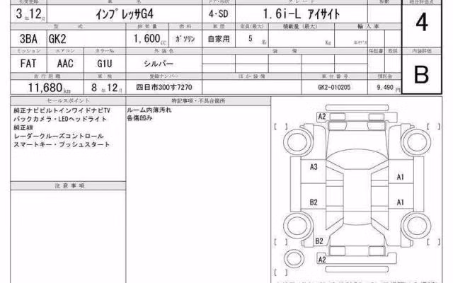 SUBARU IMPREZA