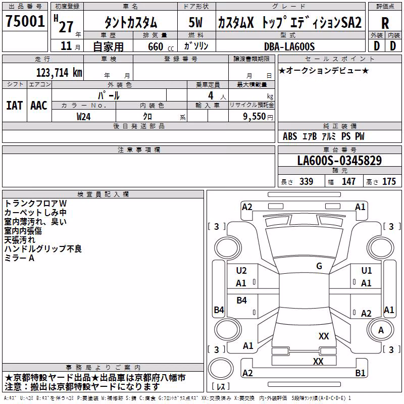 DAIHATSU TANTO