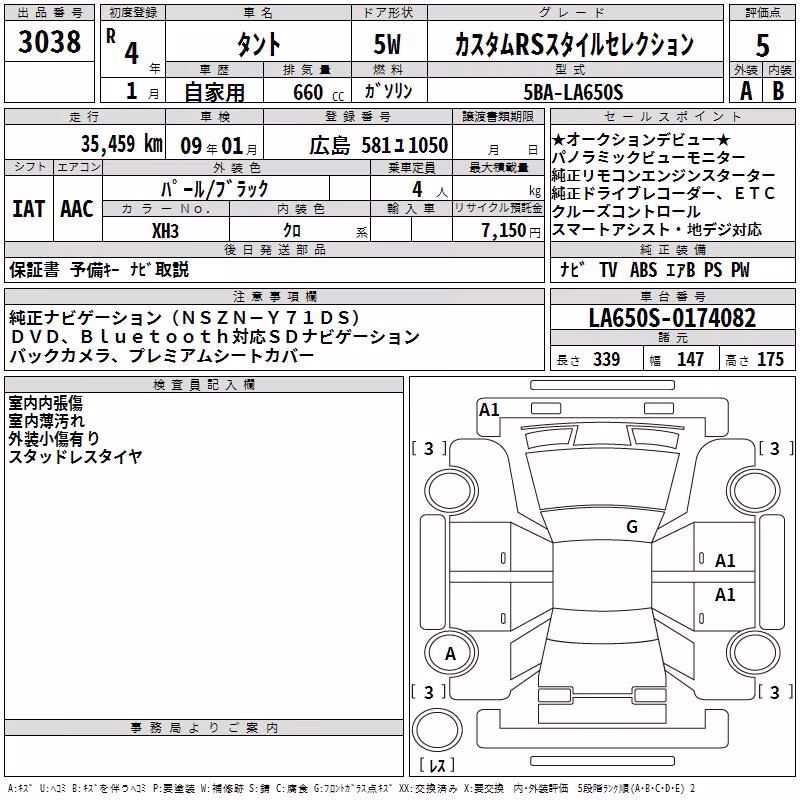 DAIHATSU TANTO