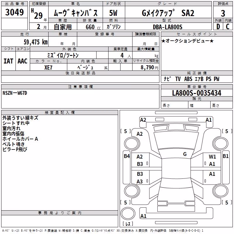 DAIHATSU MOVE CANBUS