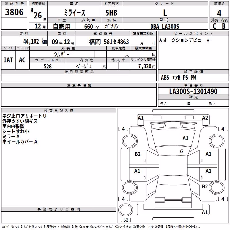 DAIHATSU MIRA E:S