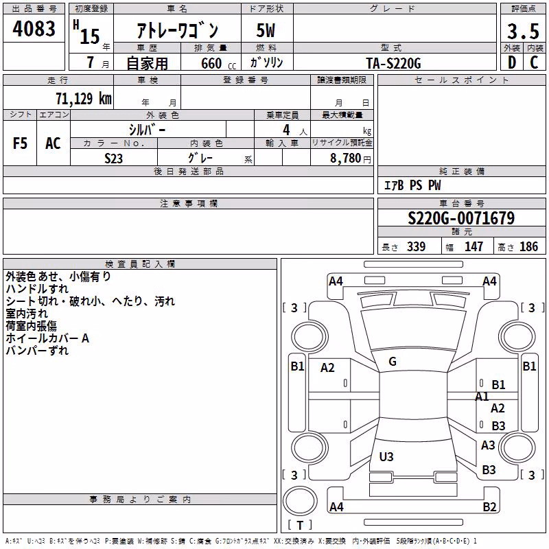 DAIHATSU ATRAI