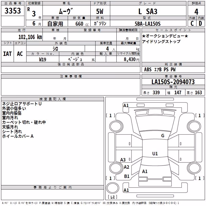 DAIHATSU MOVE