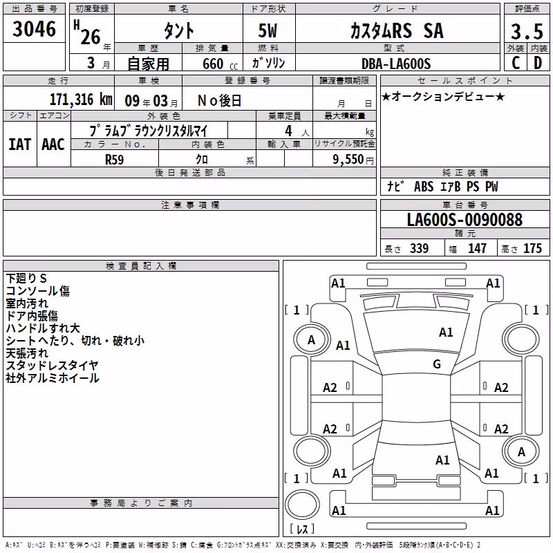 DAIHATSU TANTO