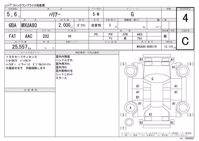 TOYOTA HARRIER