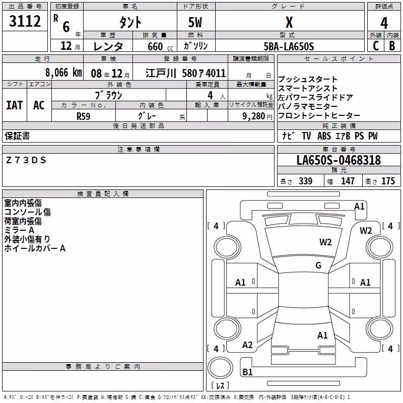 DAIHATSU TANTO