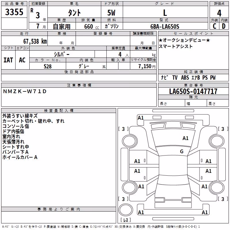 DAIHATSU TANTO