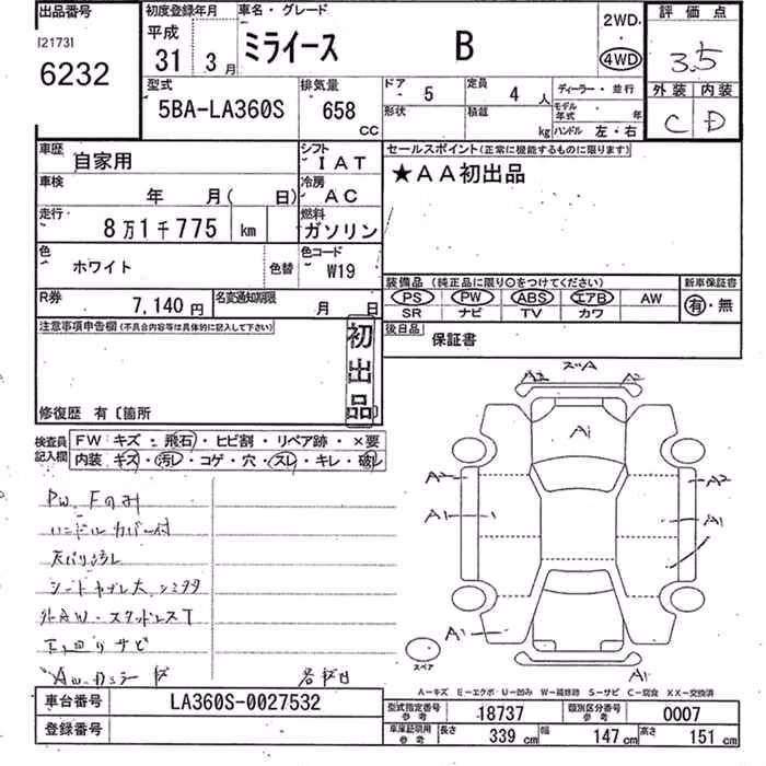 DAIHATSU MIRA E:S