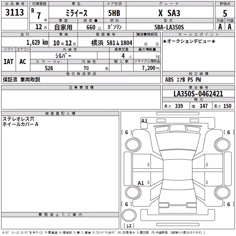 DAIHATSU MIRA E:S