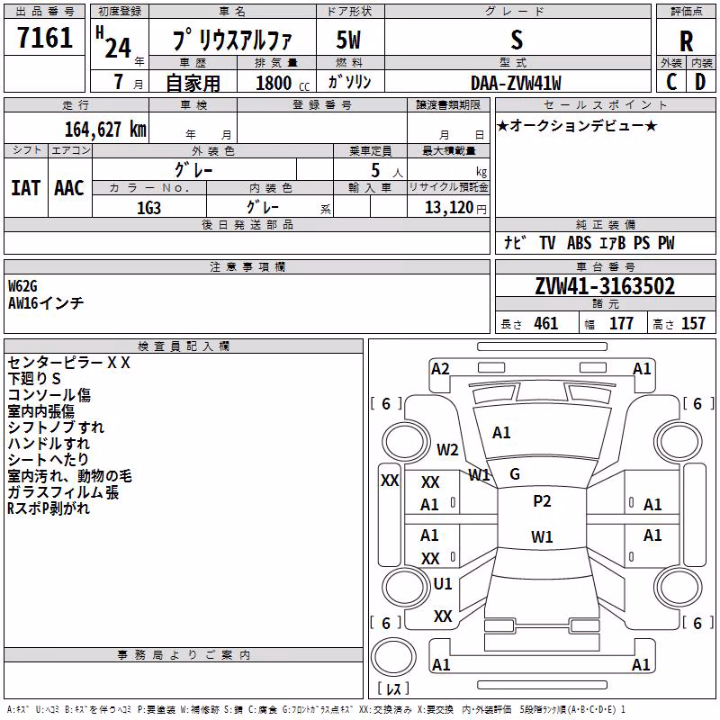 TOYOTA PRIUS ALPHA