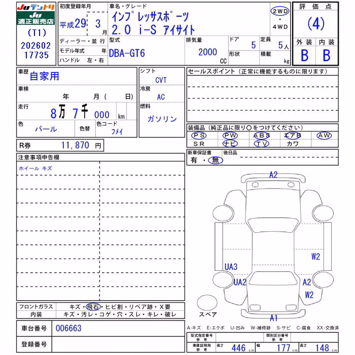 SUBARU IMPREZA